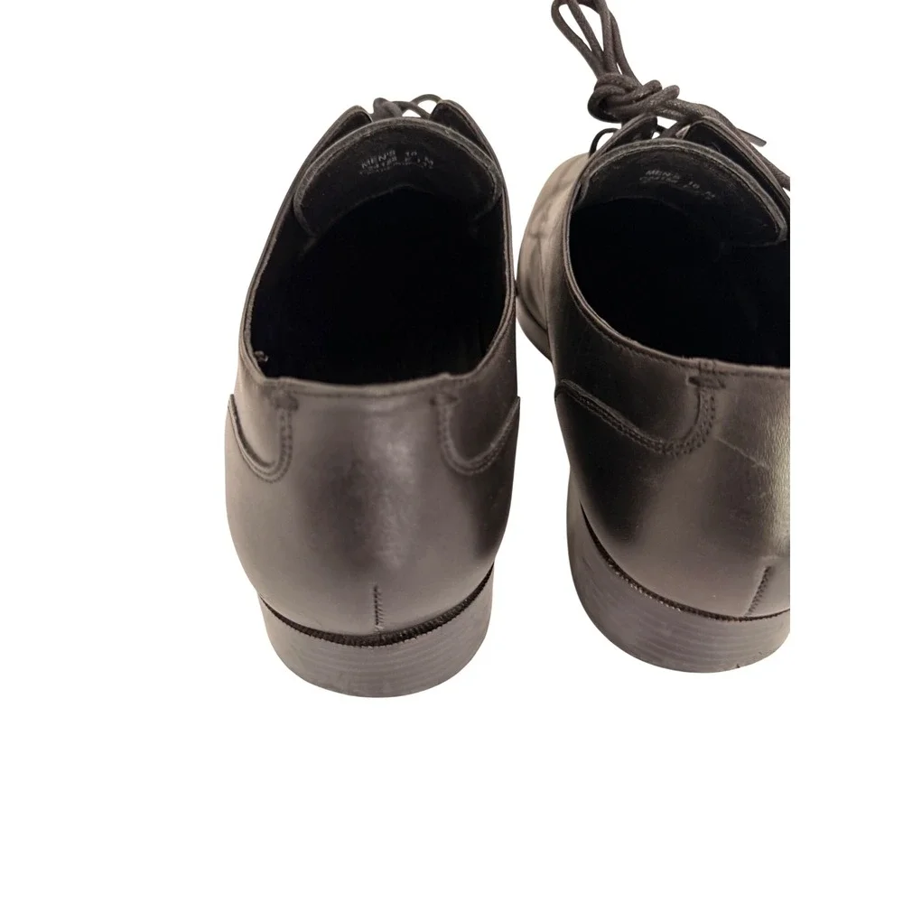 Cole Haan Grand.OS Mens Black Leather Split Toe Derby Dress Shoes C24158 Size 10